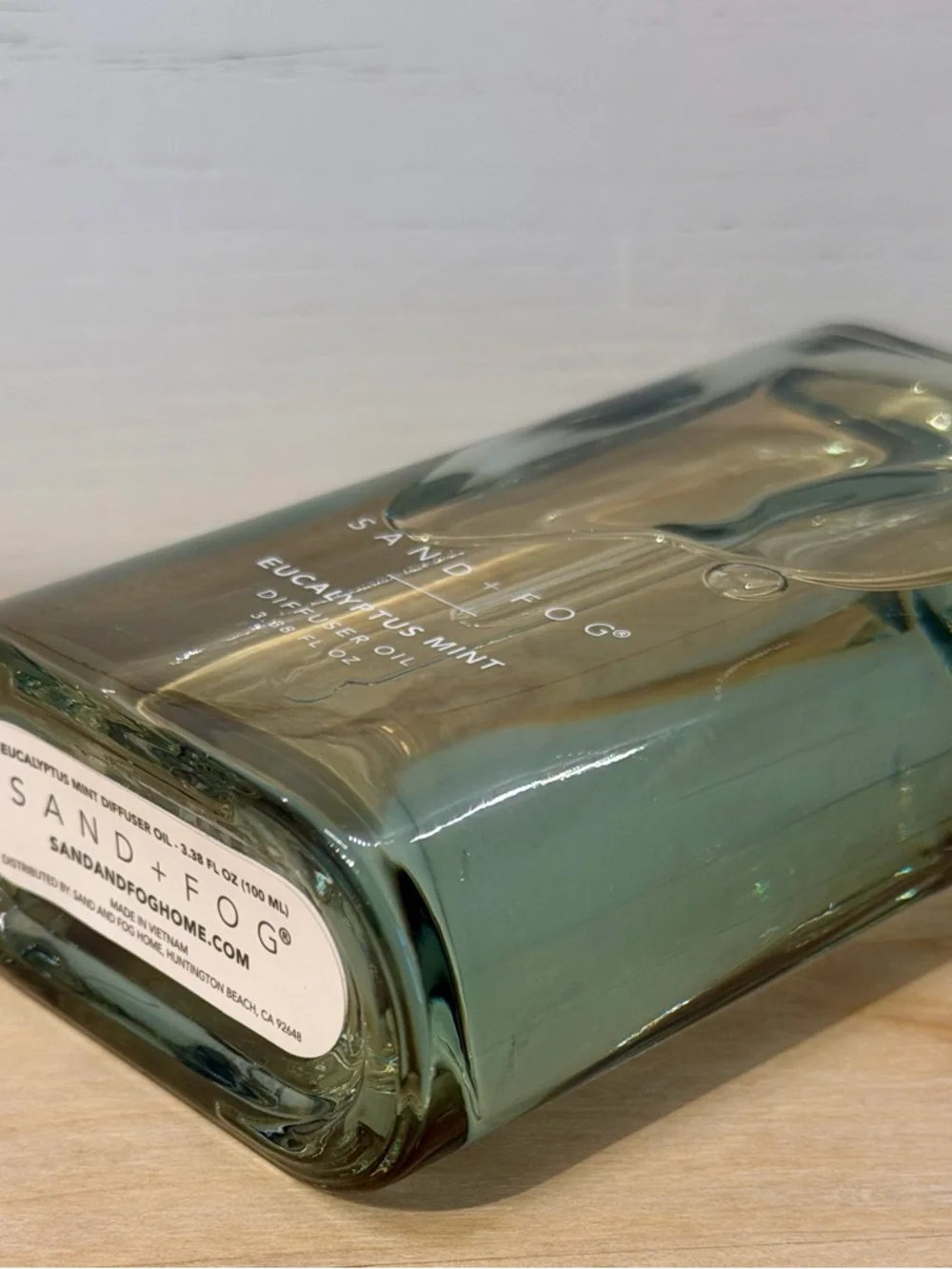 Sand + Fog Eucalyptus Mint Diffuser Oil Jumbo 3.38oz Multi Use Home Fragrance